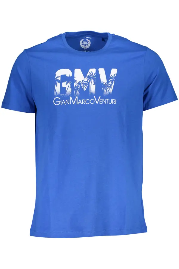 GIAN MARCO VENTURI Plava muška majica kratkih rukava Gian Marco Venturi