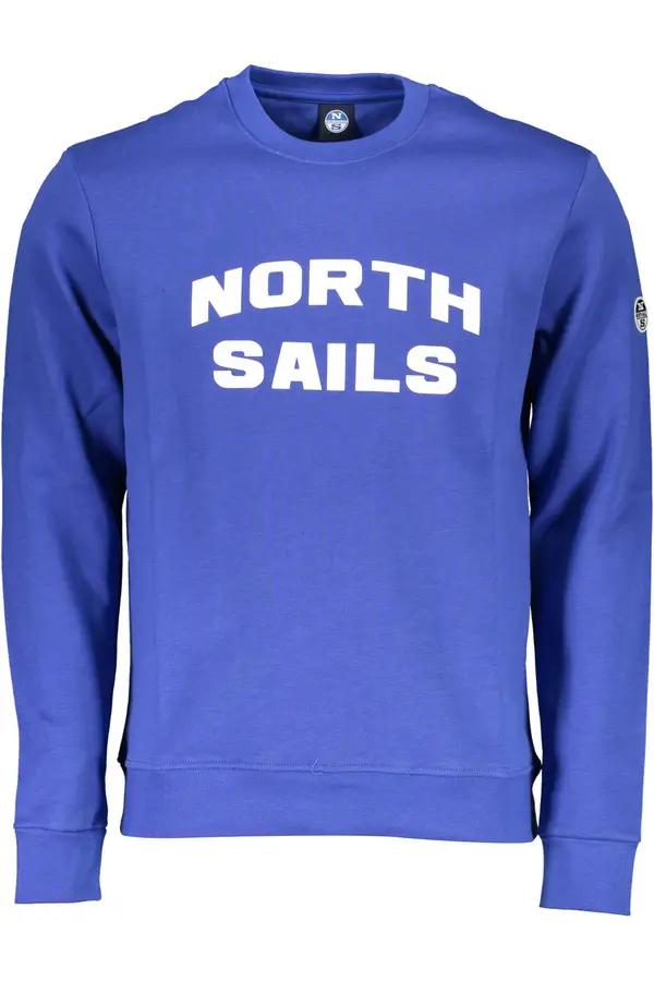 North Sails Plava NORTH SAILS majica s kapuljačom bez kapuljače