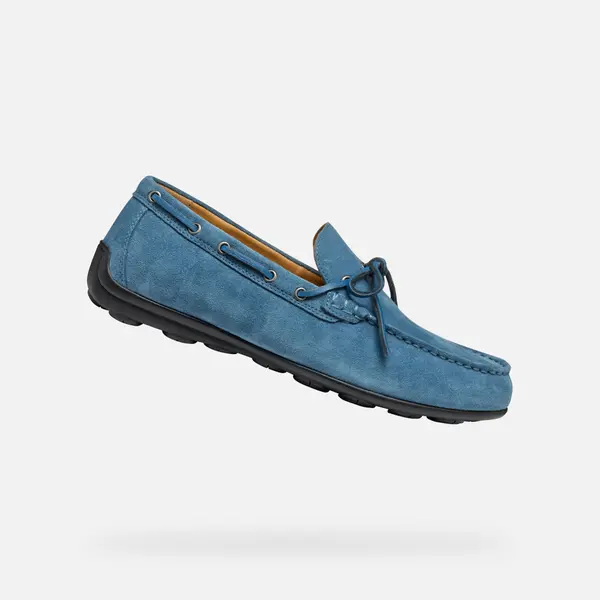 GEOX Plave muške mokasine Geox Spherica EC16