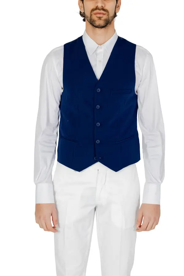 Only Plavi muški prsluk Only &amp; Sons