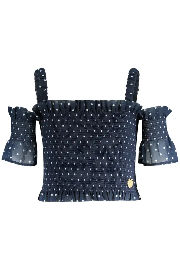 GUESS JEANS Plavi top za djevojčice GUESS JEANS