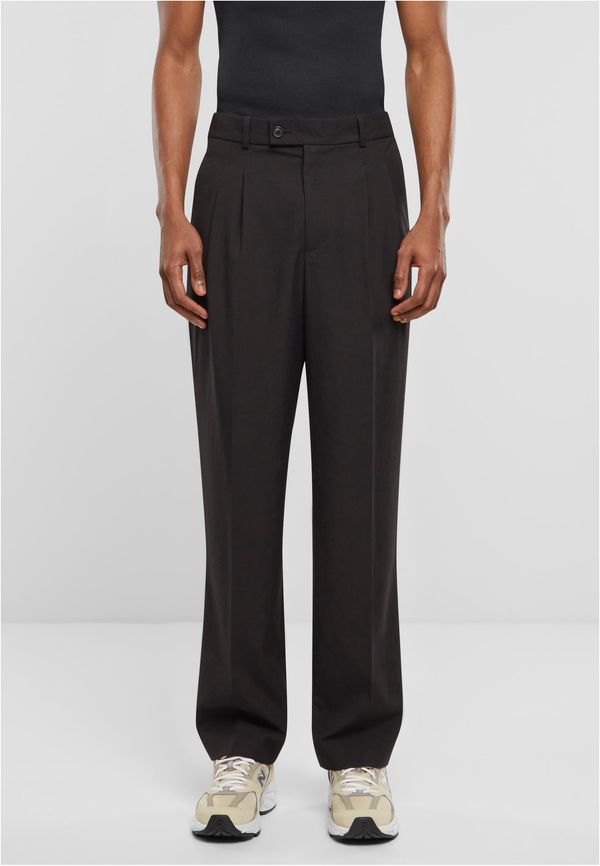 UC Men Pleated trousers - black