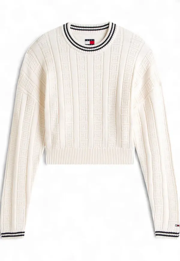 Tommy Hilfiger Jeans Pleteni džemper Tommy Hilfiger