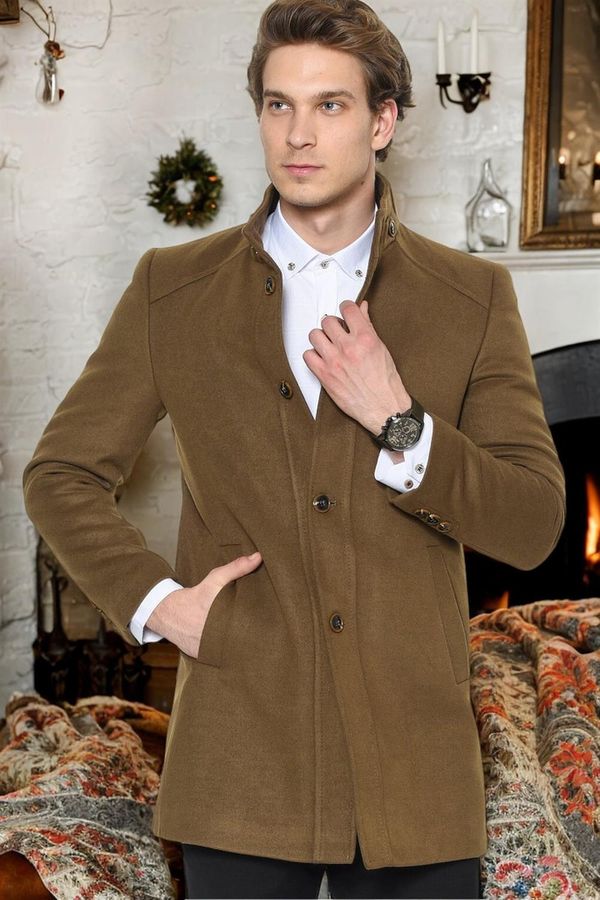 dewberry PLT8370 ROSA MUŠKI KAPUT-RAVNA DEVA