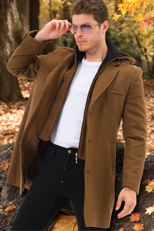 dewberry PLT8371 DEWBRRY MUŠKI KAPUT-RAVNA DEVA