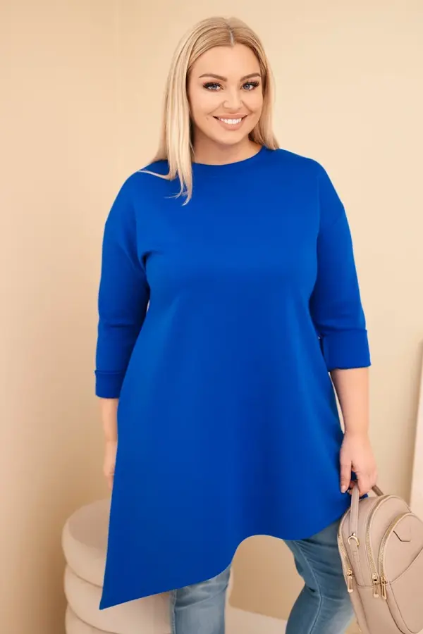 Kesi Włoski Plus Size Kesi haljina od viskoze