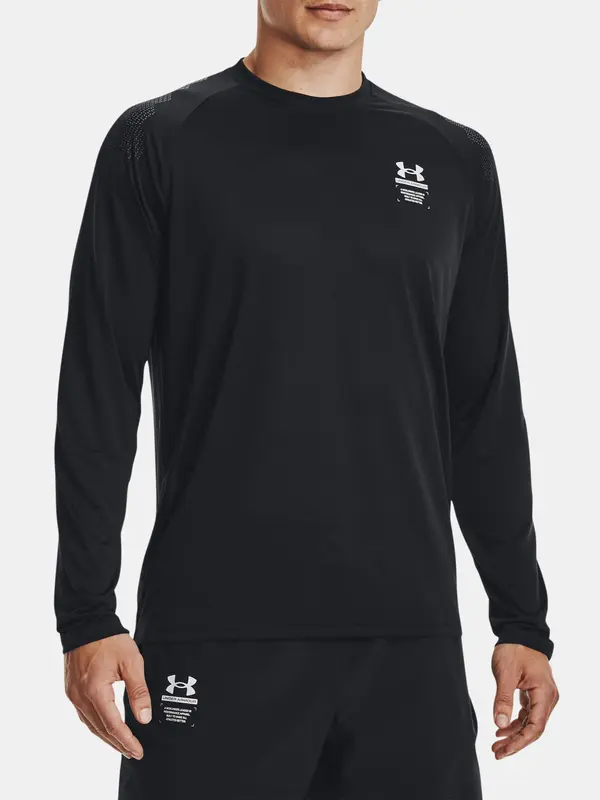 Under Armour Pod oklopnom majicom UA Armourprint LS-BLK - Muškarci