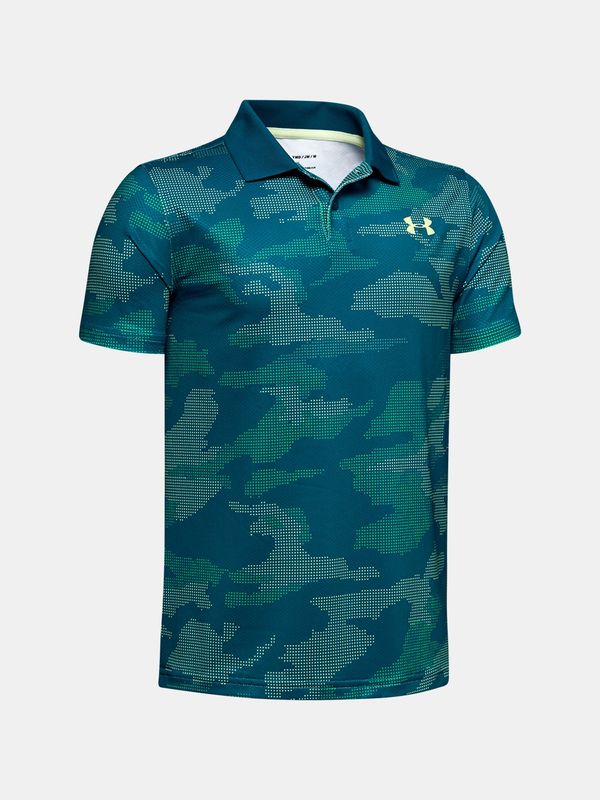 Under Armour Pod oklopom majica performanse Polo 2.0 Novitet-GRN - Dečki