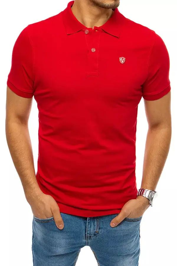 DStreet Polo majica s crvenim Dstreet flasterom