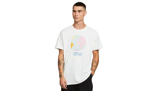 Dedicated Posvećena majica kratkih rukava Stockholm Off-White