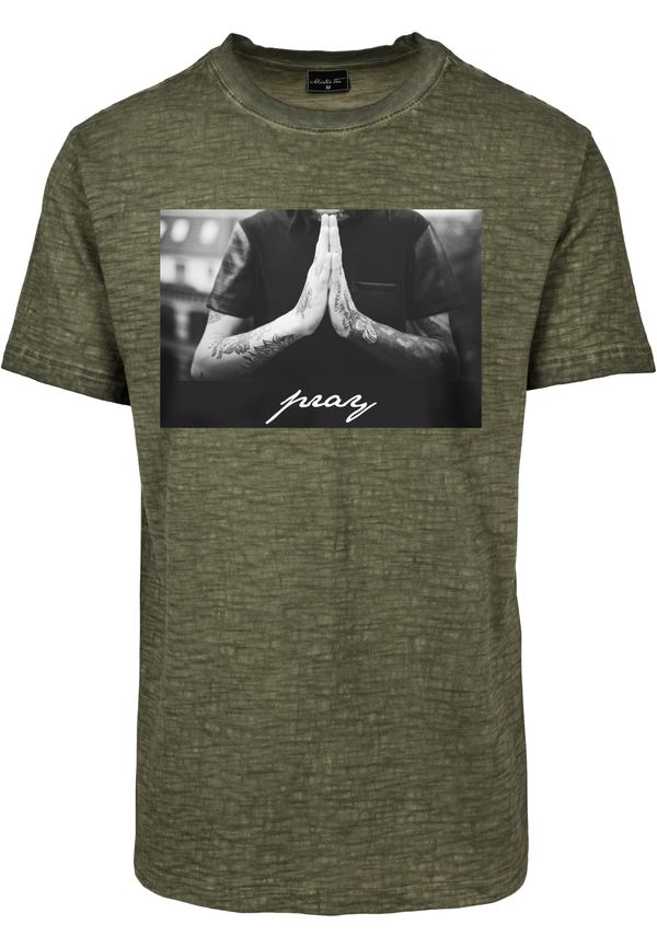 MT Men Pray Tee Olive