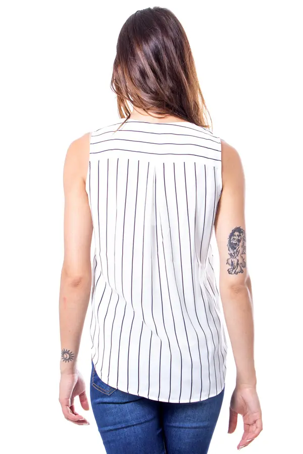 Vila Clothes Prugasta bluza bez rukava Vila Clothes