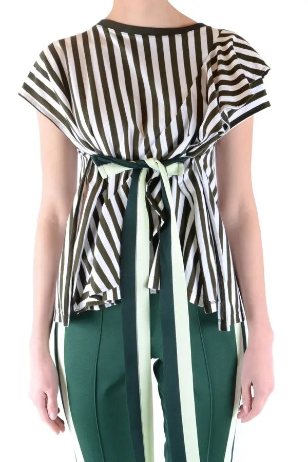 Golden Goose Prugasta bluza s kratkim rukavima