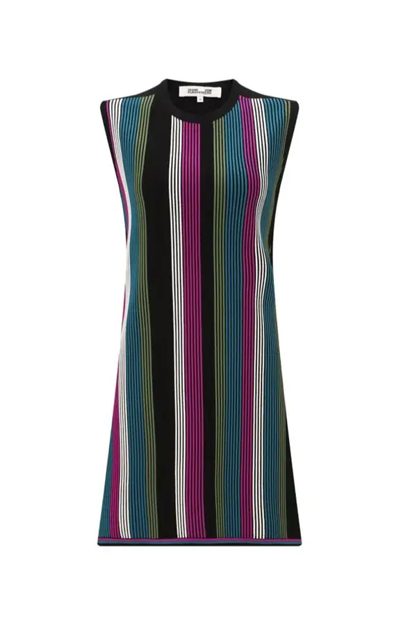 DIANE VON FURSTENBERG Prugasta mini haljina Diane Von Furstenberg