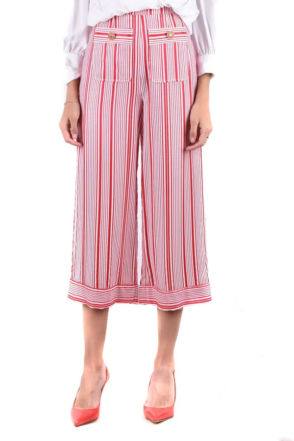 Elisabetta Franchi Prugaste hlače Elisabetta Franchi