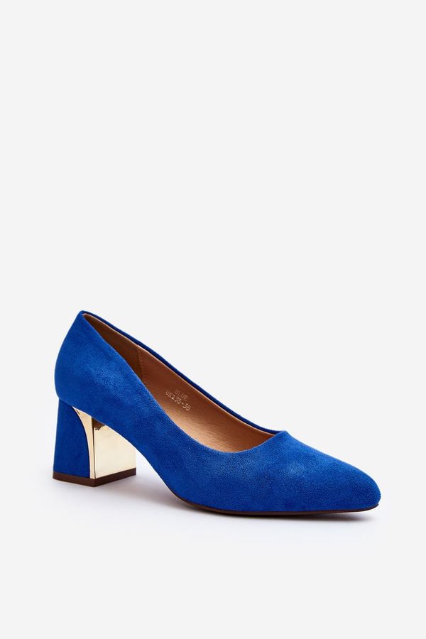PS1 PS1 Blue Stelloria High Heel Pumps