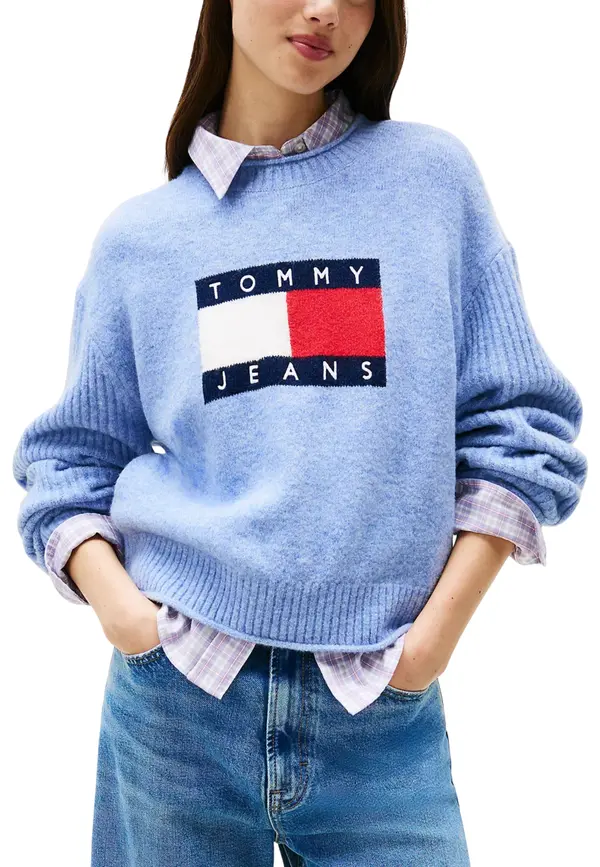 Tommy Hilfiger Jeans Pulover s kapuljačom Tommy Hilfiger