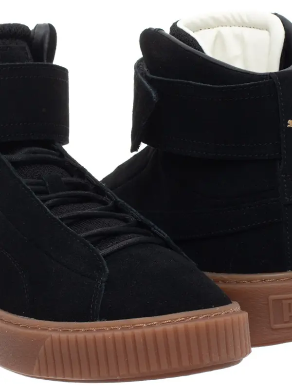 Puma PUMA crne tenisice s platformom do gležnja