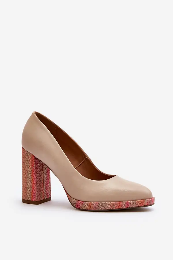 Laura Messi Pumps on Stiletto Laura Messi 2746 Beige