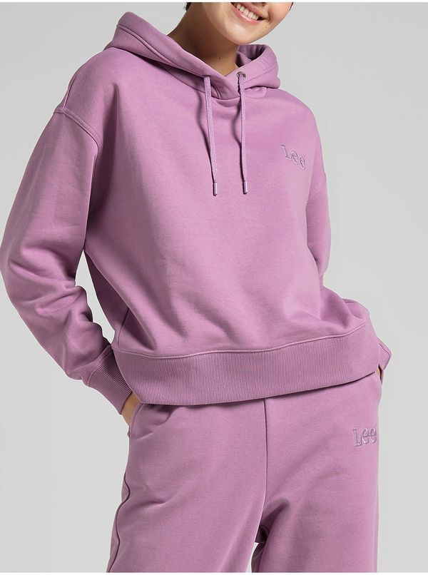 Lee Purple Ladies Hoodie Lee - Women