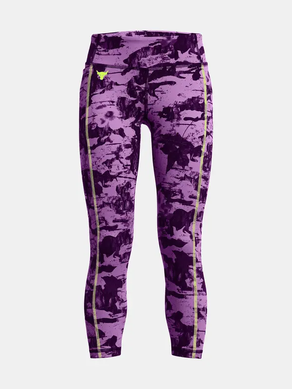Under Armour Purple Under Armour Pjt Rck Girls LetsGo Lg Pt Girls' Purple Sports Leggings