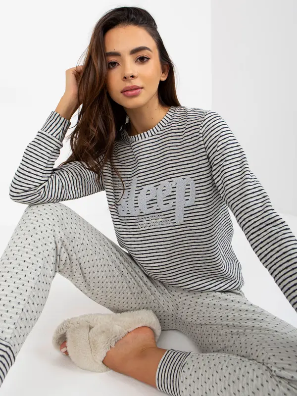 BERRAK Pyjamas-BR-PI-9113-gray
