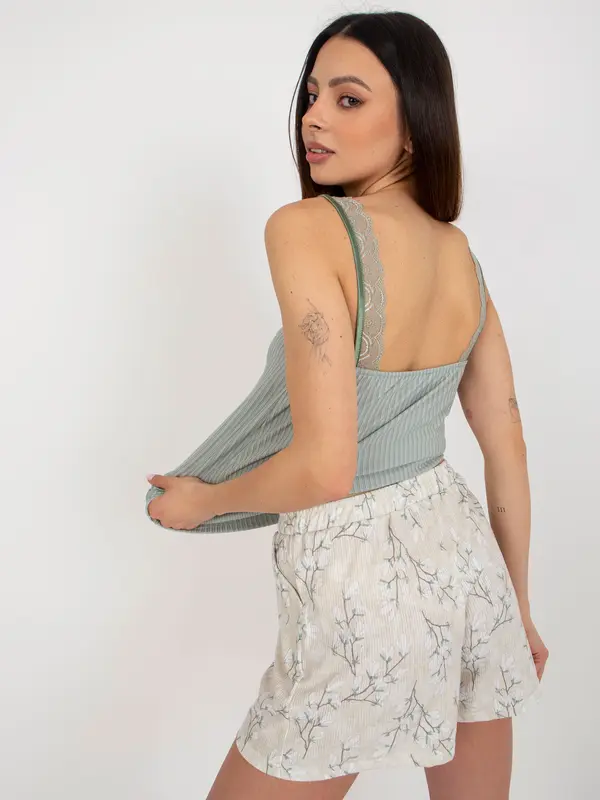 BERRAK Pyjamas-BR-PI-9168-khaki