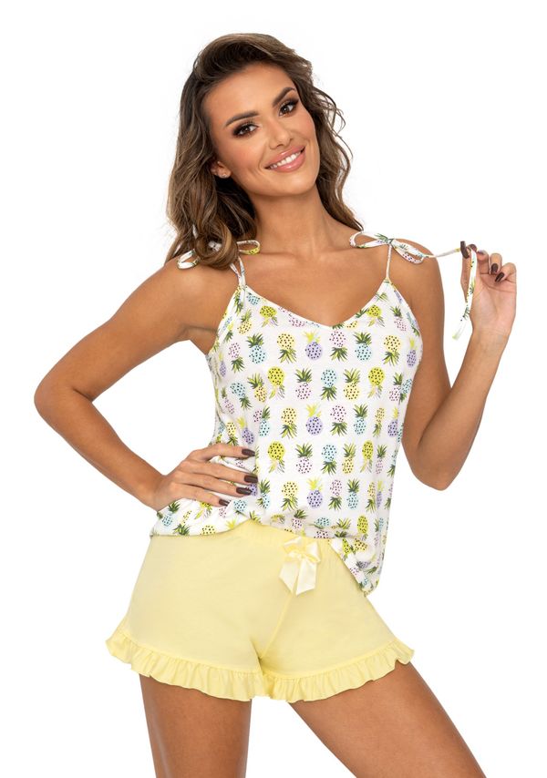 Donna Pyjamas Pineapple 1/2 Yellow Yellow