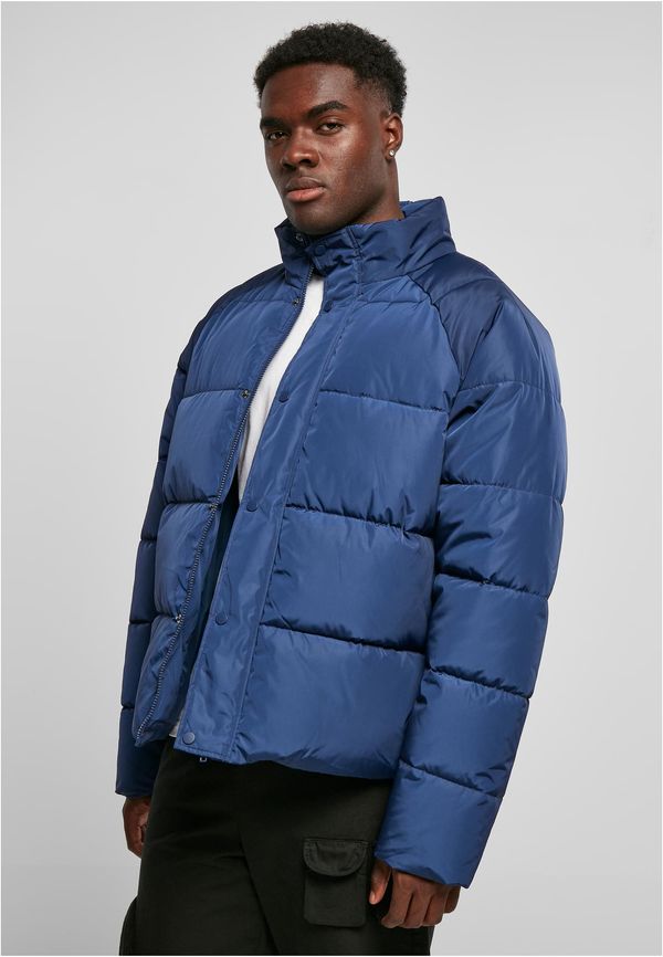 UC Men Raglan Puffer Jacket dark blue