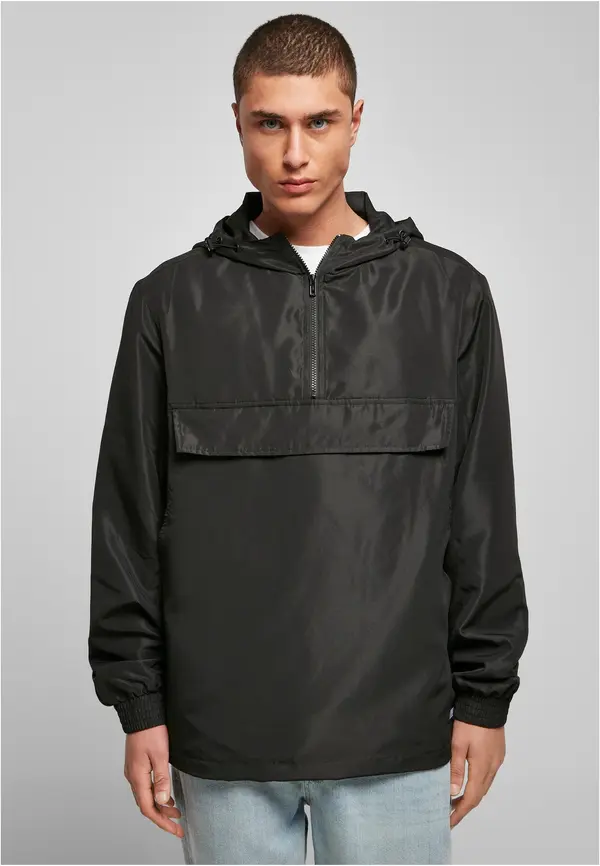 Urban Classics Recycled Basic Tug Jacket Black