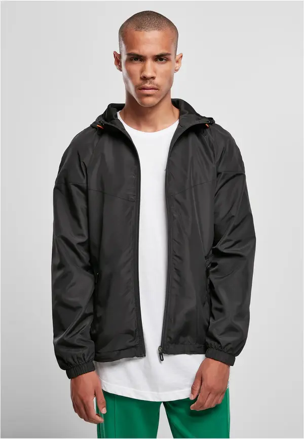 Urban Classics Recycled Windrunner black/black
