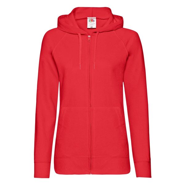 Fruit of the Loom Red hoodie Lady fit Fruit Of The Loom