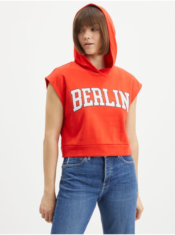 Noisy May Red Hoodie Noisy May Ruby - Women