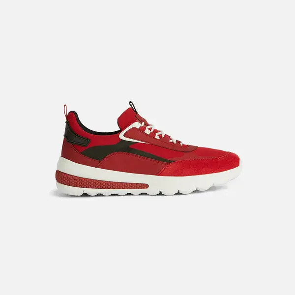 GEOX Red men's sneakers Geox Spherica Actif D - Men