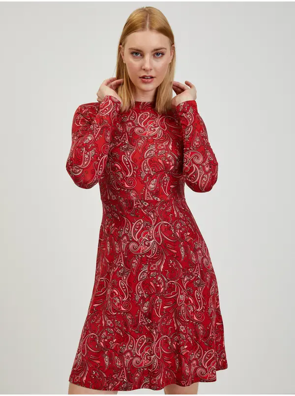 Orsay Red Women's Patterned Dress ORSAY - Women