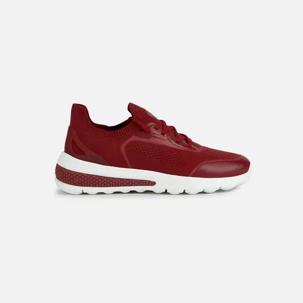 GEOX Red women's sneakers Geox Spherica Actif A - Women's