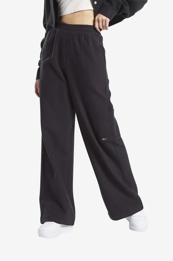 Reebok REEBOK muške hlače CL FL ŠIROKE HLAČE