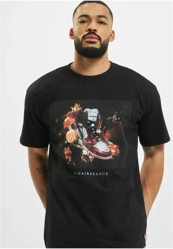 Mister Tee Renairssance Painting Oversize T-Shirt Black