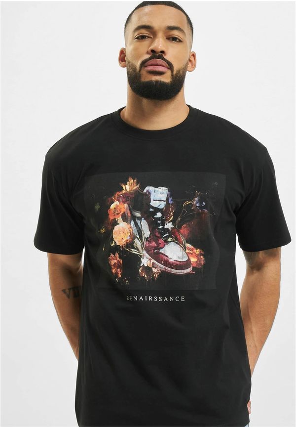 MT Upscale Renairssance Painting Oversize T-Shirt Black