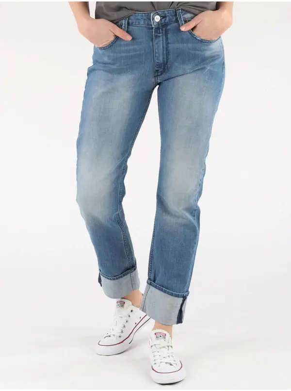Replay Repriza traperica Blue Women's Straight Fit - Žene