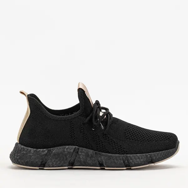 Resti Resti Black and beige women's sports shoes Bommgi - Footwear