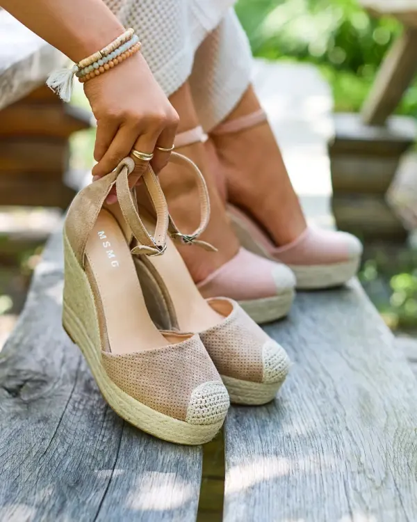 Resti Resti Brown women's Meylasi platform sandals