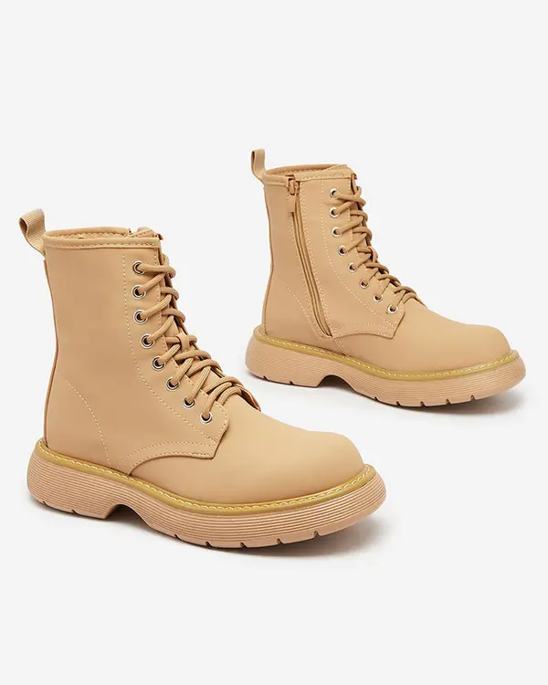 Resti Resti Matte light brown Kucillo women's boots