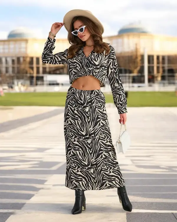 Resti Resti Patterned Women's Set