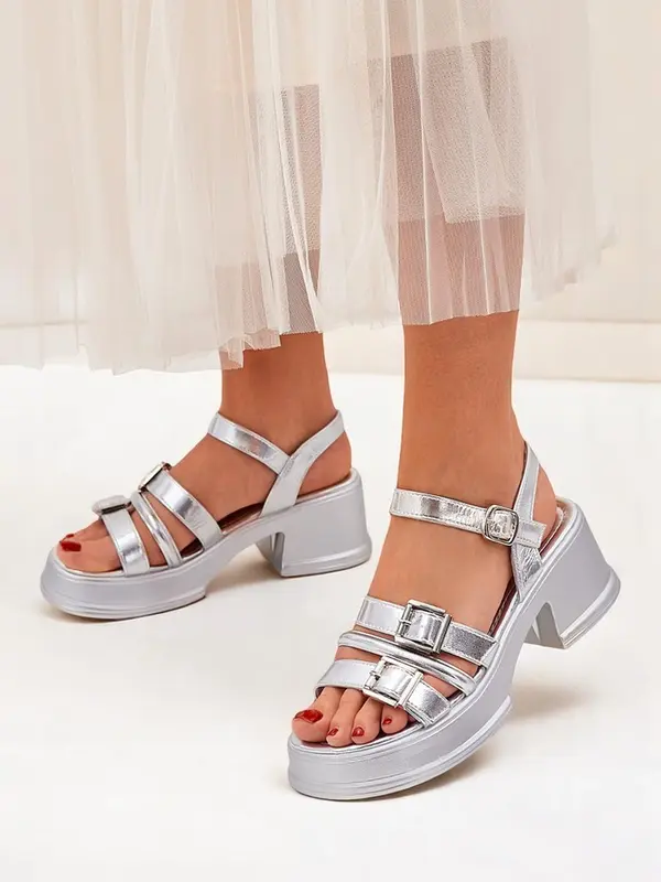 Resti Resti Royal Fashion Women's Low Block Heel Sandals Otteze