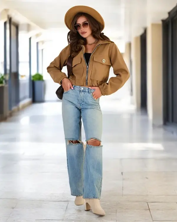 Resti Resti Women's Bomber Jacket