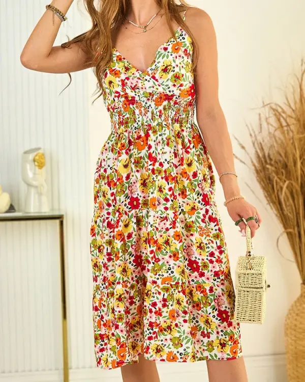 Resti Resti Women's cotton floral dress