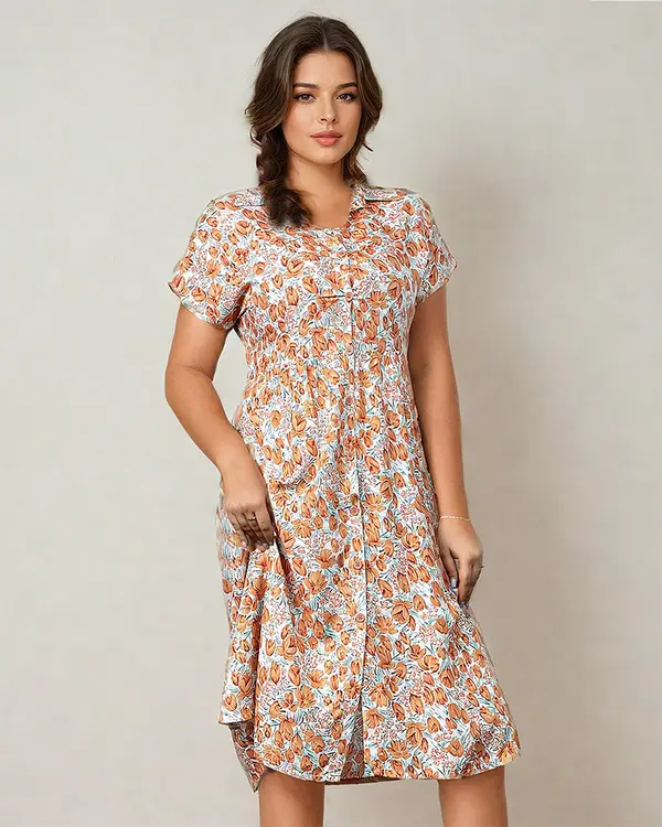Resti Resti Women's floral midi dress