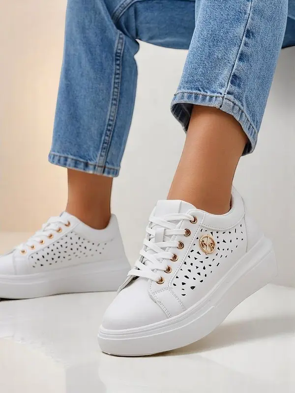 Resti Resti Women's Lacy Sports Sneakers Leopess