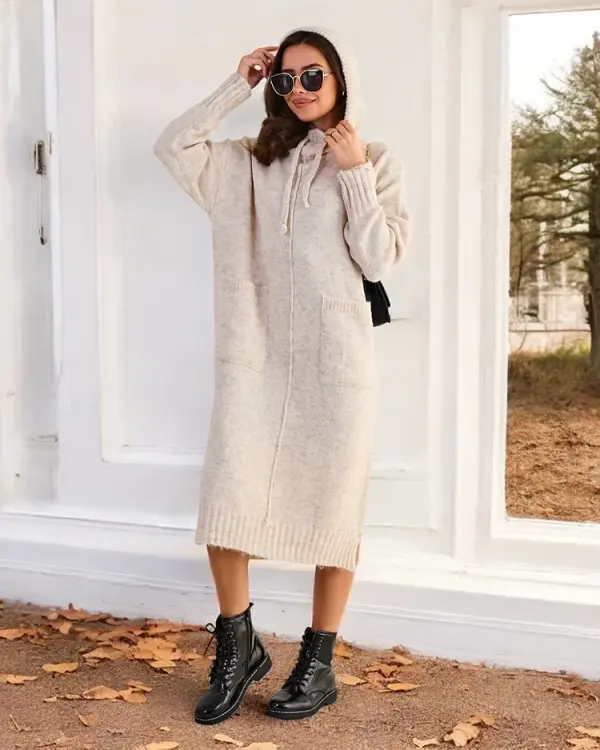 Resti Resti Women's long sweater dress